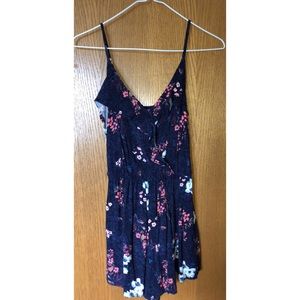 Hollister Flowered Romper